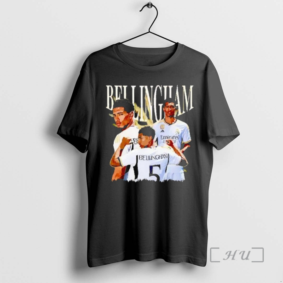 Officials Bellingham Number 5 Real Madrid Graphic T-Shirts, Hoodie, Sweatshirt | PrintMintTees.com