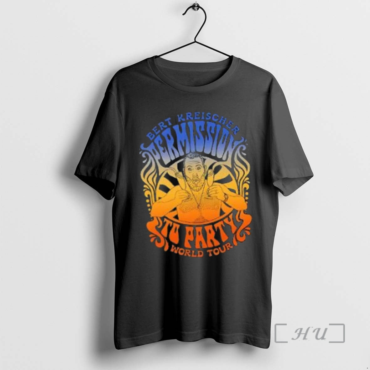 Officials Bert Kreischer Permission To Party World Tour Two Side T-Shirts, Hoodie, Sweatshirt | PrintMintTees.com