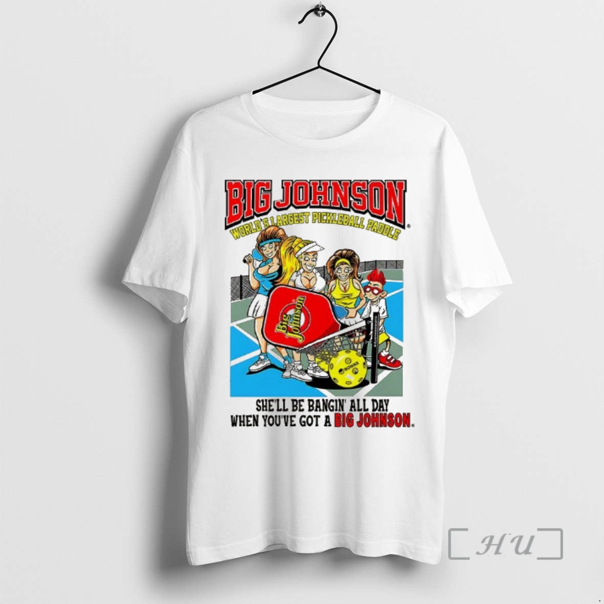 Officials Big Johnson Worlds Argest Pickleball Paddle T-Shirts, Hoodie, Sweatshirt | PrintMintTees.com
