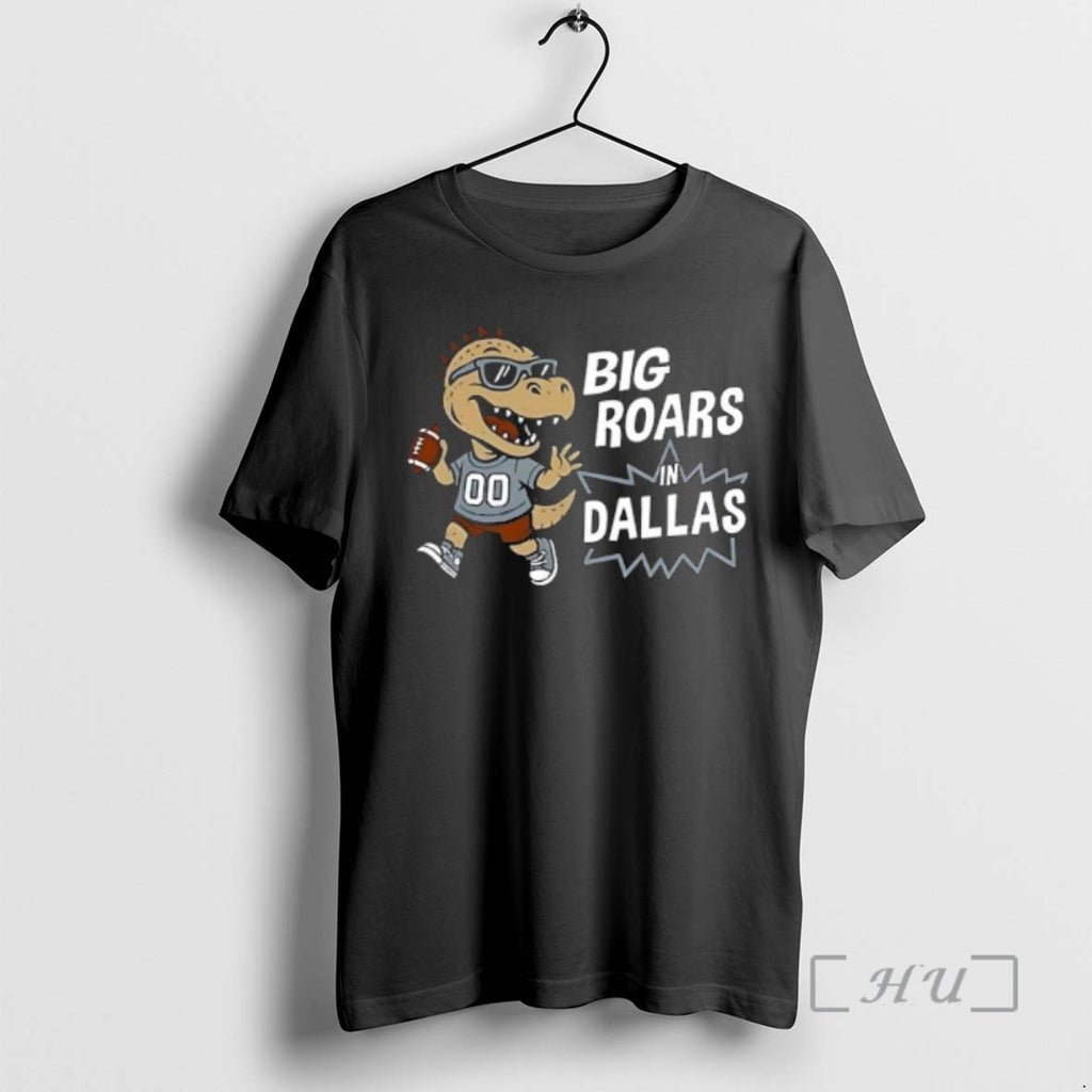 Officials Big Roars In Dallas Cowboys Dinosaur Cartoon Funny T-Shirts, Hoodie, Sweatshirt | PrintMintTees.com