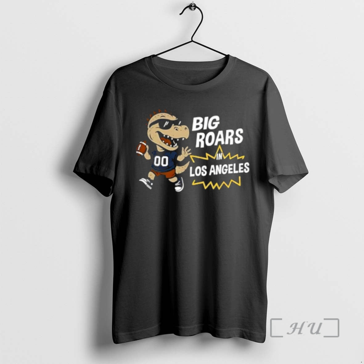Officials Big Roars In Los Angeles Chargers Dinosaur Cartoon Funny T-Shirts, Hoodie, Sweatshirt | PrintMintTees.com