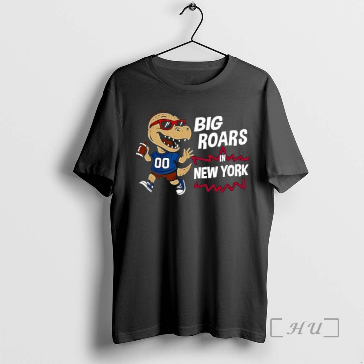Officials Big Roars In New York Giants Dinosaur Cartoon Funny T-Shirts, Hoodie, Sweatshirt | PrintMintTees.com