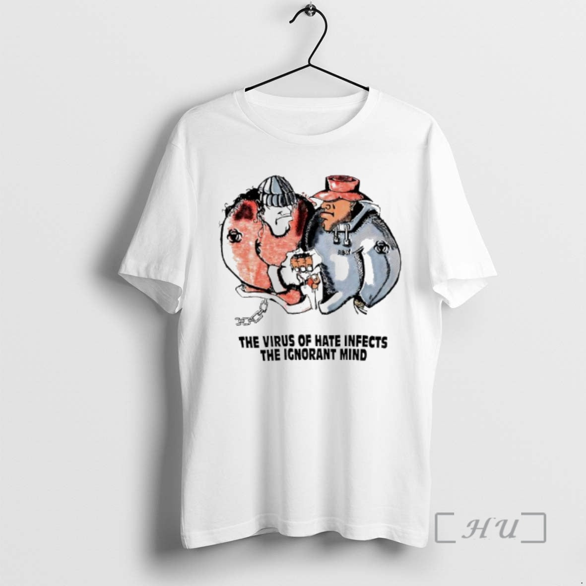 Officials Biohazard The Virus Of Hate Infects The Ignorant Mind T-Shirts, Hoodie, Sweatshirt | PrintMintTees.com