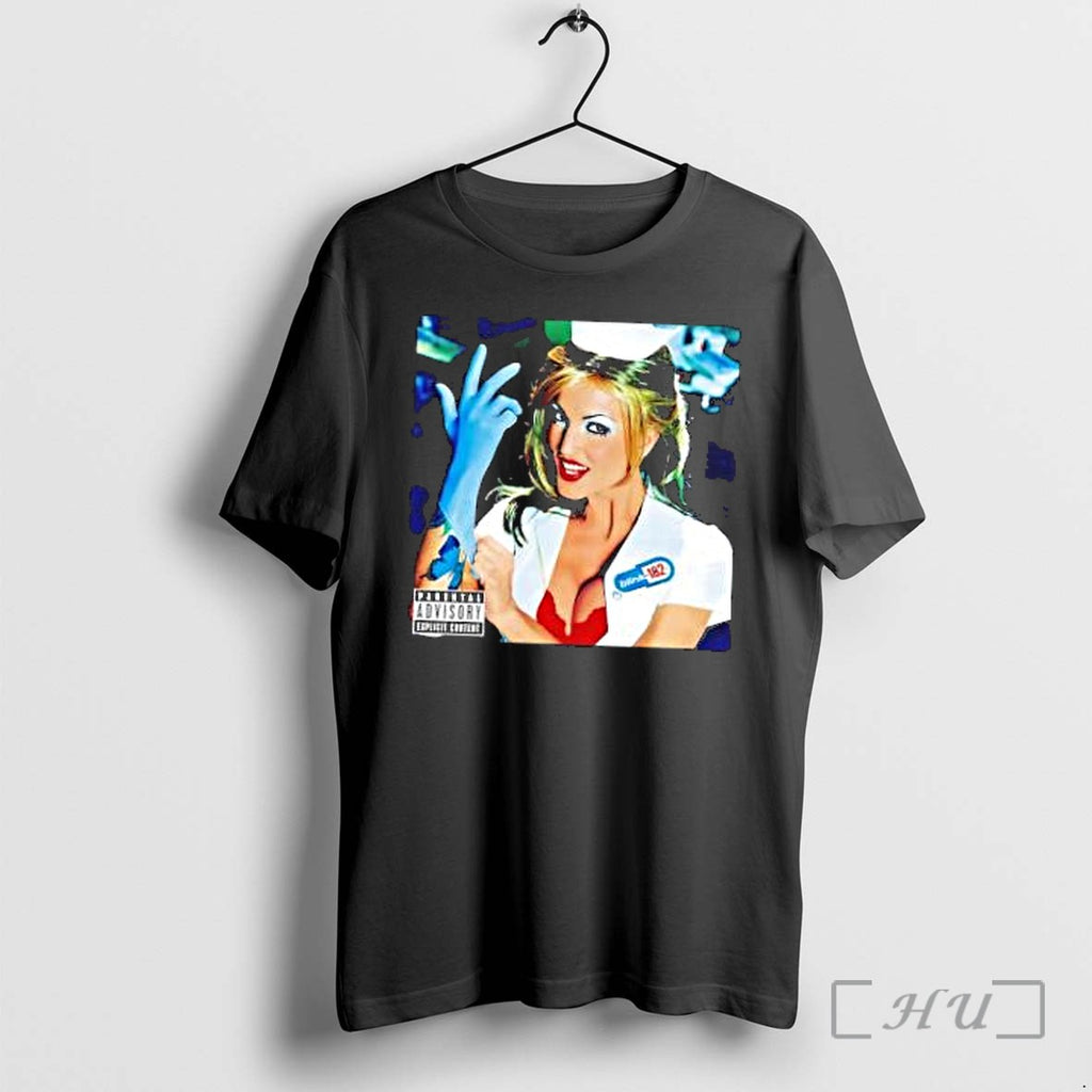 Officials Blink 182 Enema Of The State Nurse Parental Advisory Explicit Content Premium T Shirts