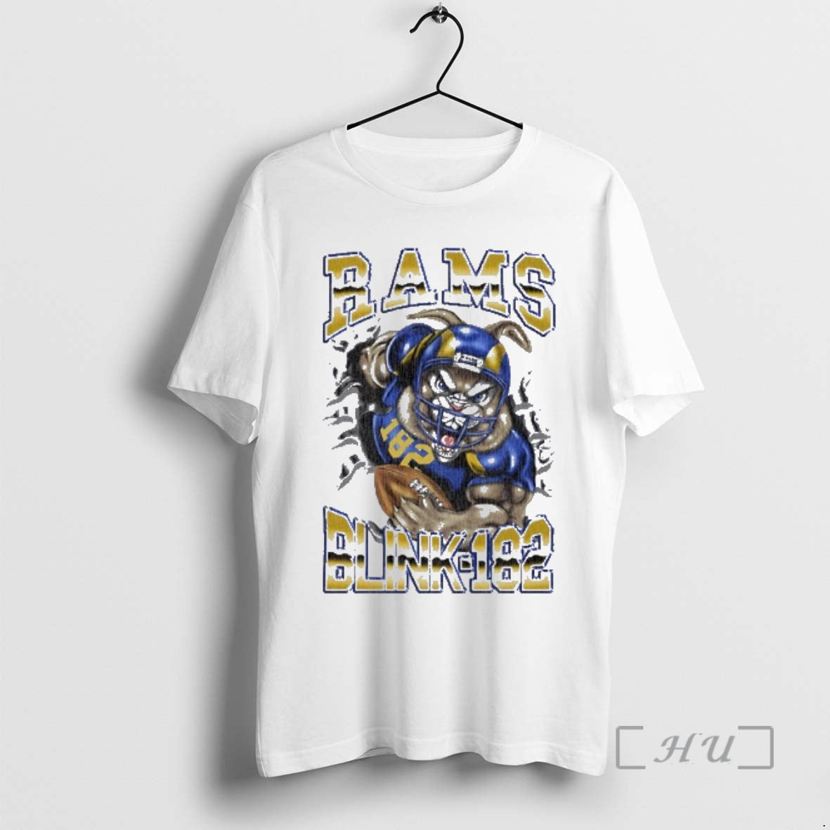 Officials Blink 182 X La Rams Touchdown Event T-Shirts, Hoodie, Sweatshirt | PrintMintTees.com