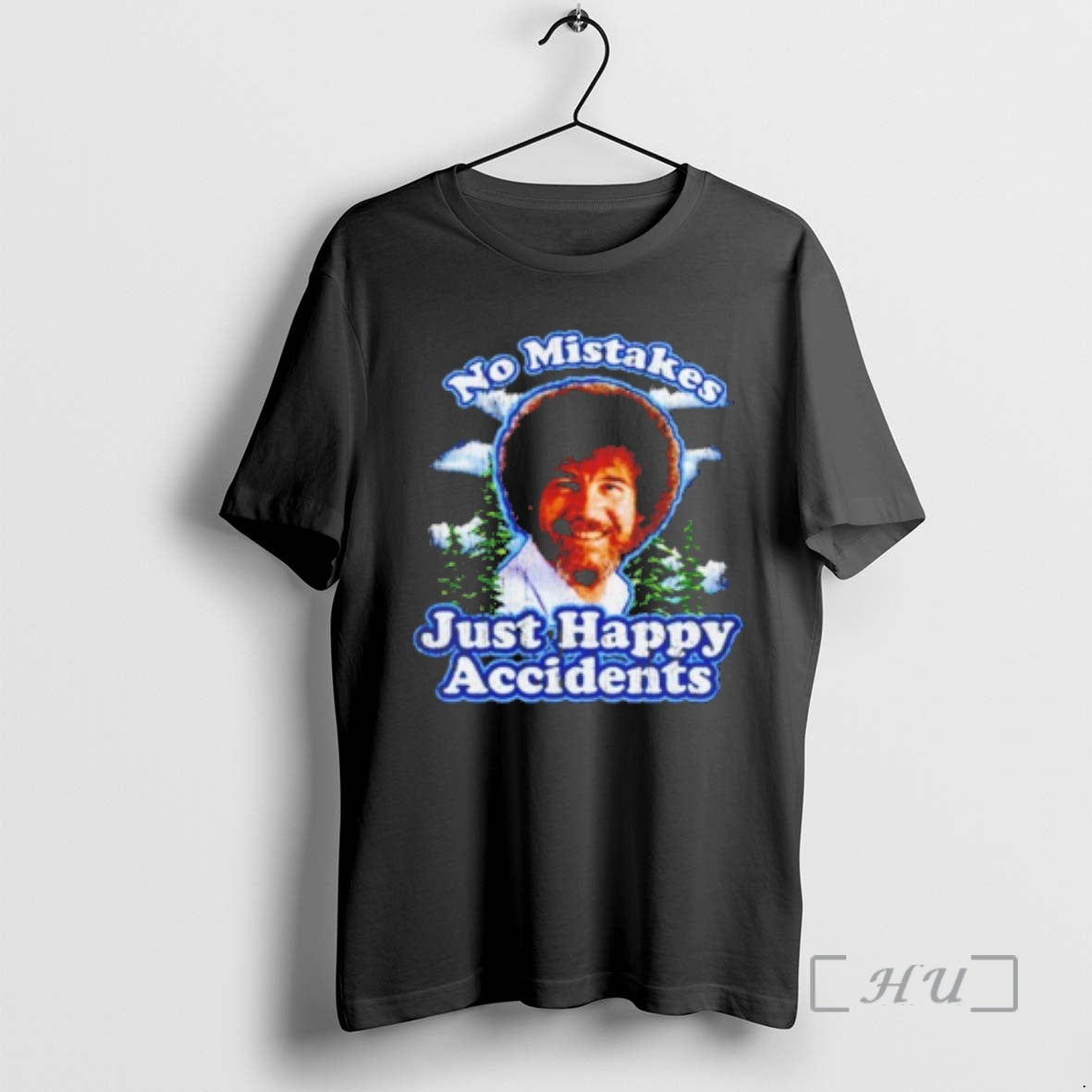 Officials Bob Ross No Mistakes Accident T-Shirts, Hoodie, Sweatshirt | PrintMintTees.com