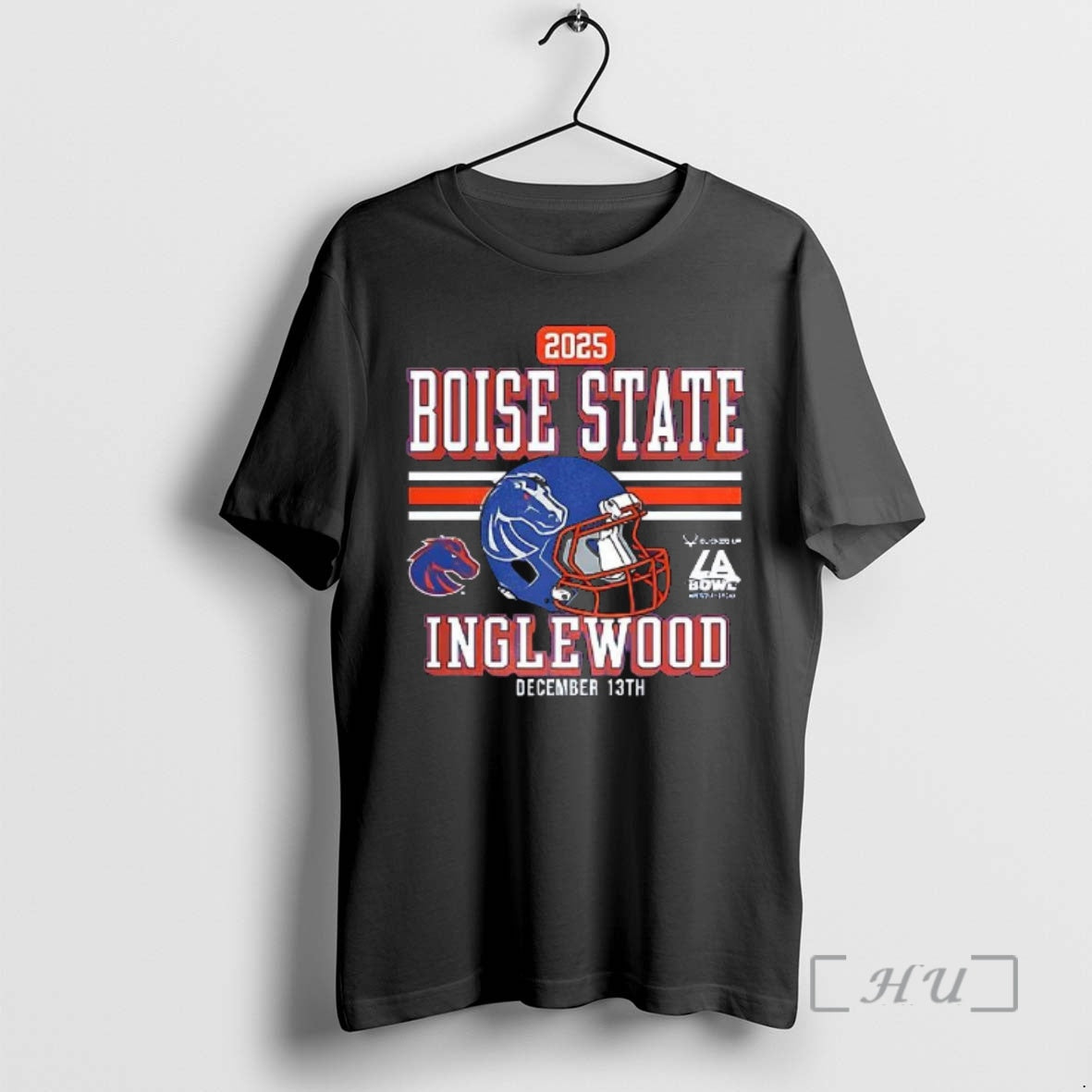 Officials Boise State Broncos 2025 La Bowl Helmet T-Shirts, Hoodie, Sweatshirt | PrintMintTees.com