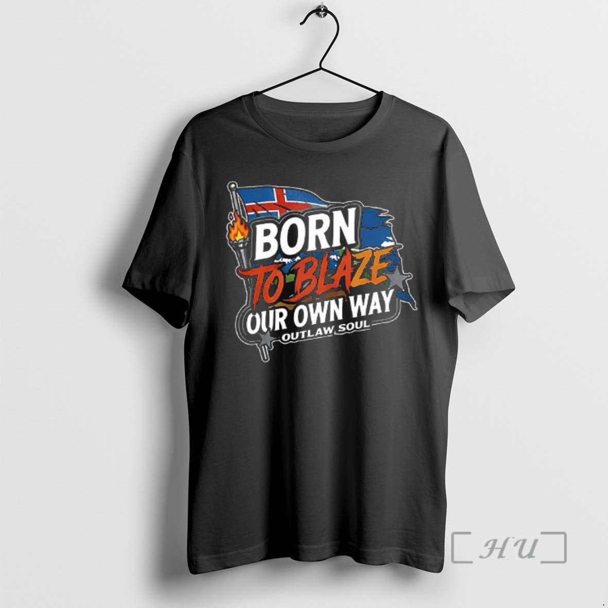 Officials Born To Blaze Our Own Way Outlaw Soul T-Shirts, Hoodie, Sweatshirt | PrintMintTees.com