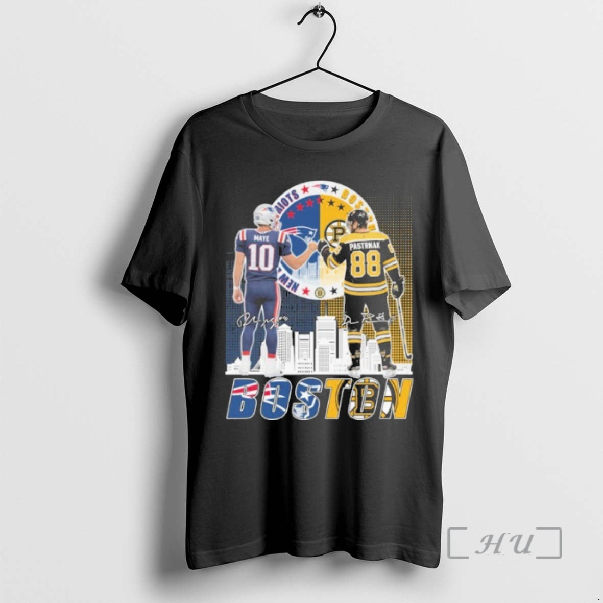 Officials Boston Sports Teams Drake Maye And David Pastrnak T-Shirts, Hoodie, Sweatshirt | PrintMintTees.com