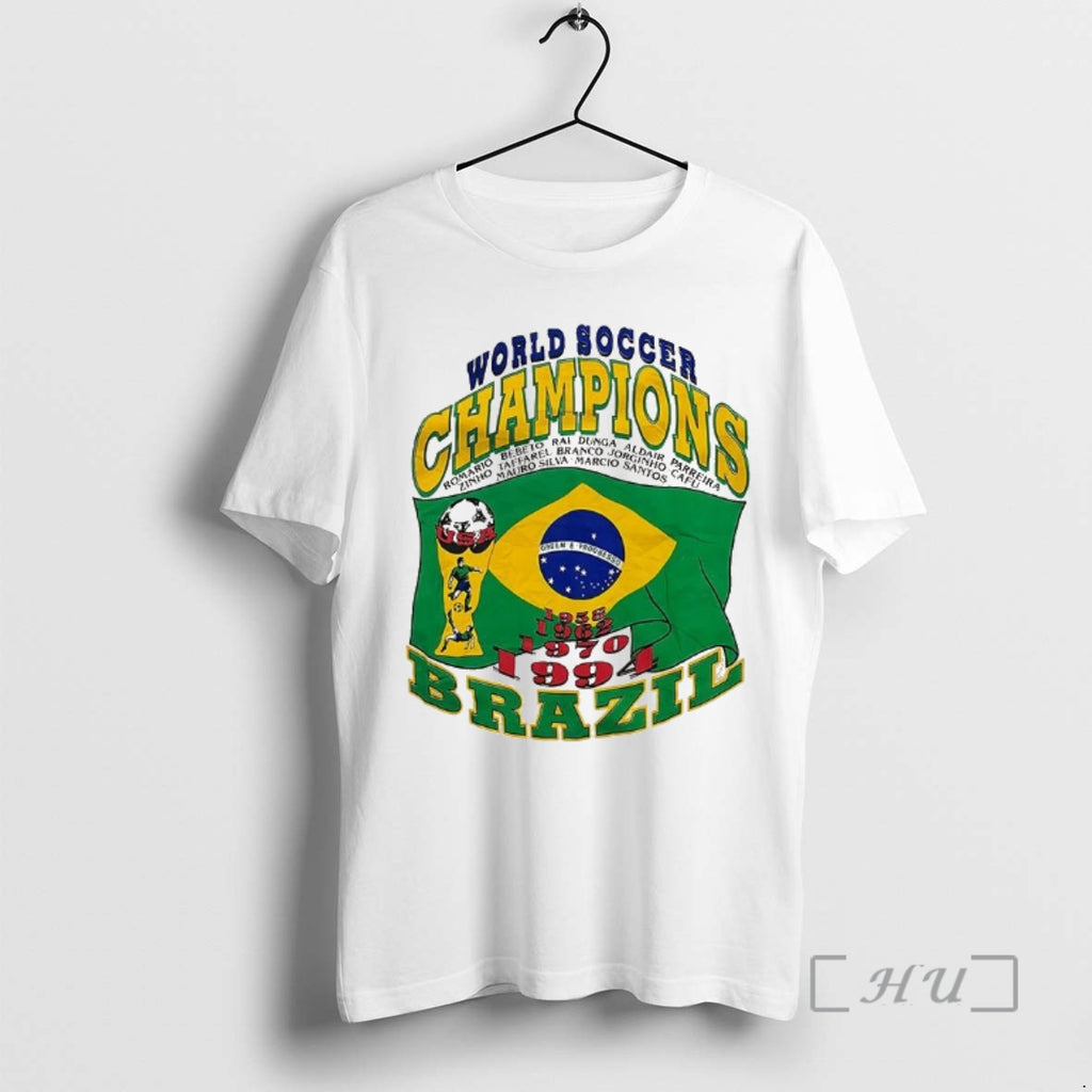 Officials Brazil World Soccer Champions 1994 Vintage T-Shirts, Hoodie, Sweatshirt | PrintMintTees.com