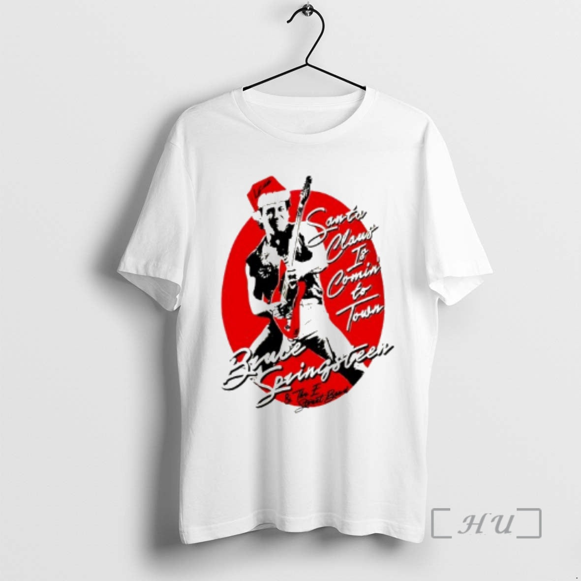 Officials Bruce Springsteen Santa Claus Is Coming To Town New T-Shirts, Hoodie, Sweatshirt | PrintMintTees.com