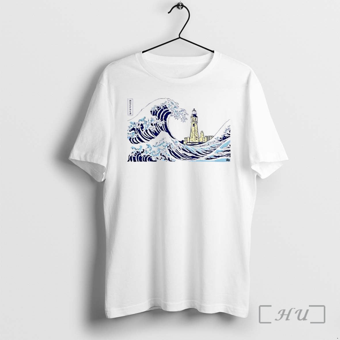 Officials Buffalo Lighthouse The Great Wave Off Kanagawa City Skyline