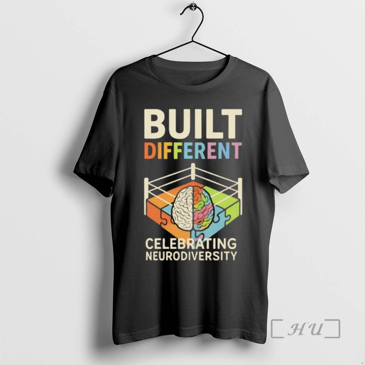 Officials Built Different Celebrating Neurodiversity In Pro Wrestling T-Shirts, Hoodie, Sweatshirt | PrintMintTees.com