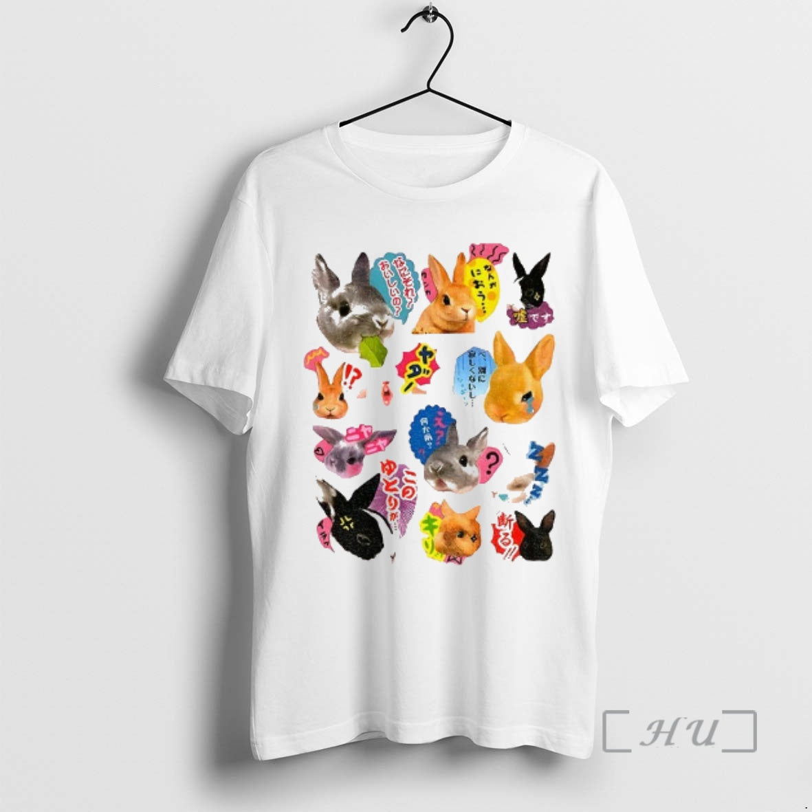 Officials Bunny 90s Harajuku Japanese Graphic T-Shirts, Hoodie, Sweatshirt | PrintMintTees.com
