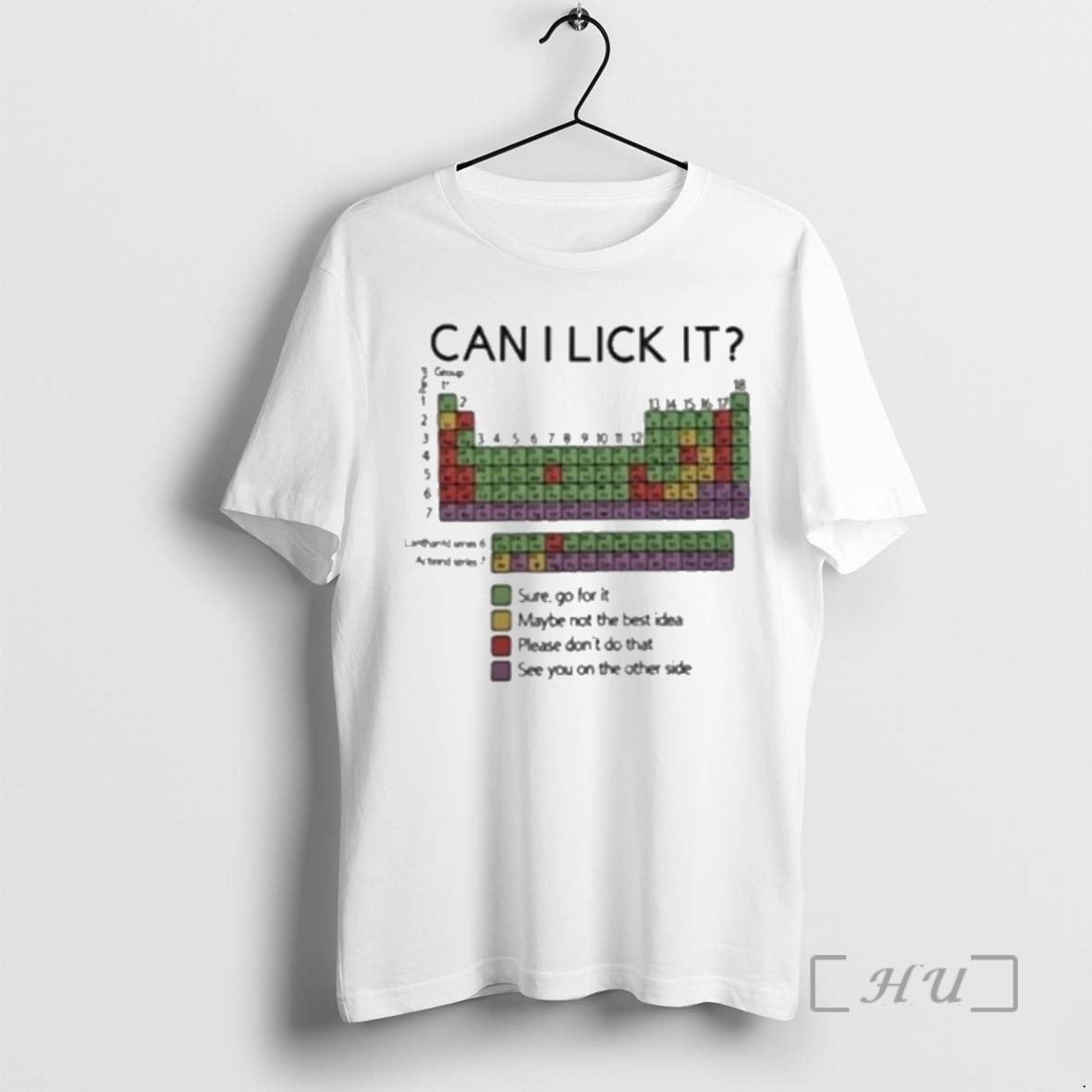 Officials Can I Lick It Periodic Table Sure Go For It T Premium T Shirts Hoodie, Sweatshirt | PrintMintTees.com