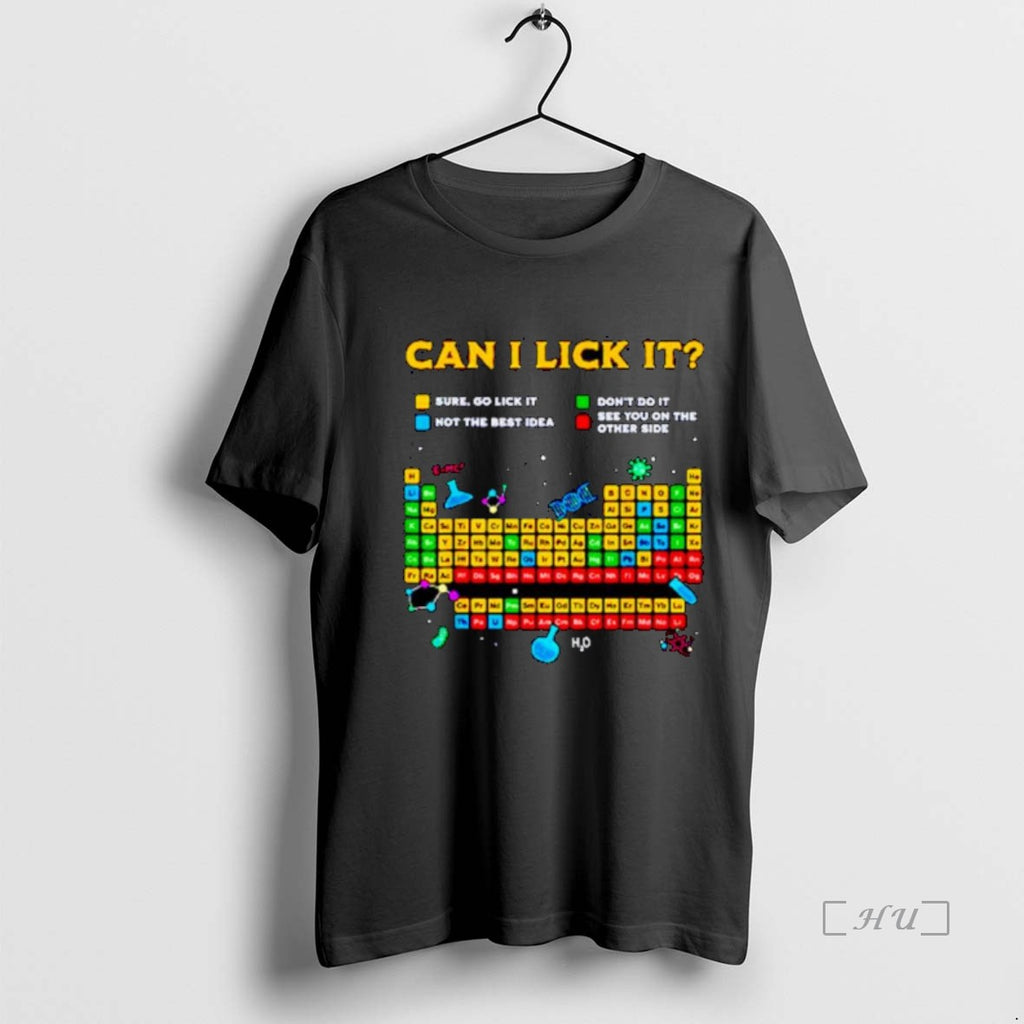 Officials Can I Lick It Periodic Table Ornaments T-Shirts, Hoodie, Sweatshirt | PrintMintTees.com