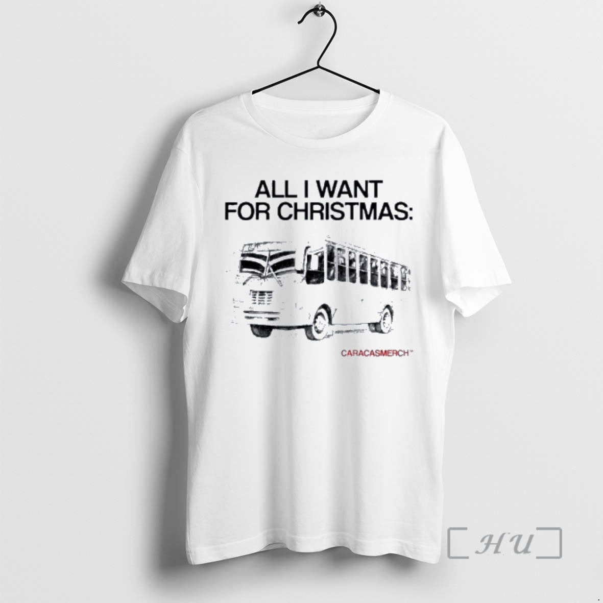Officials Caracas All I Want For Christmas La Lacra Bus T-Shirts, Hoodie, Sweatshirt | PrintMintTees.com