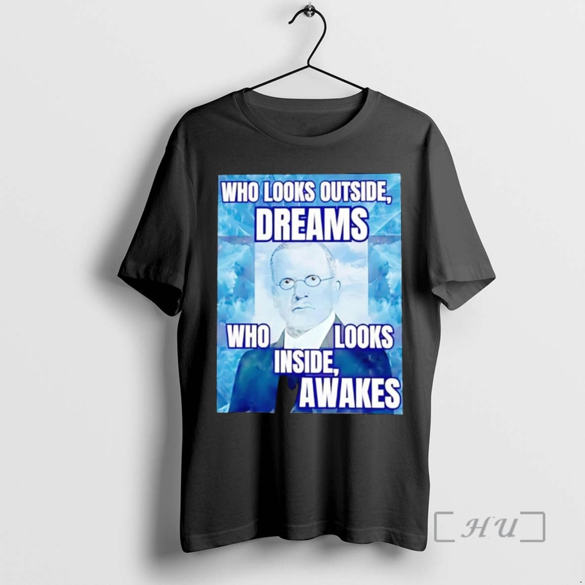 Officials Carl Jung Who Looks Outside Dreams Who Looks Inside Awakes Premium T Shirts Sweater Hoodie, Sweatshirt