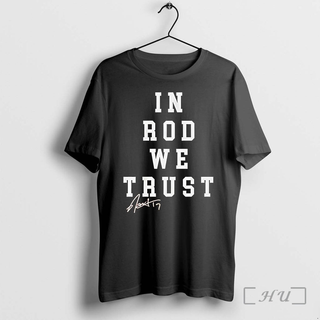 Officials Carolina Hurricanes Rod Brindamour In Rod We Trust Signature