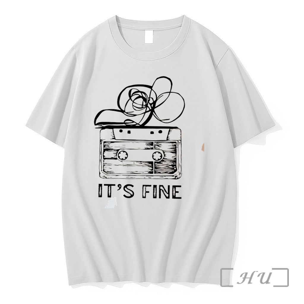 Officials Cassette Tape Its Fine Music Vintage Tee