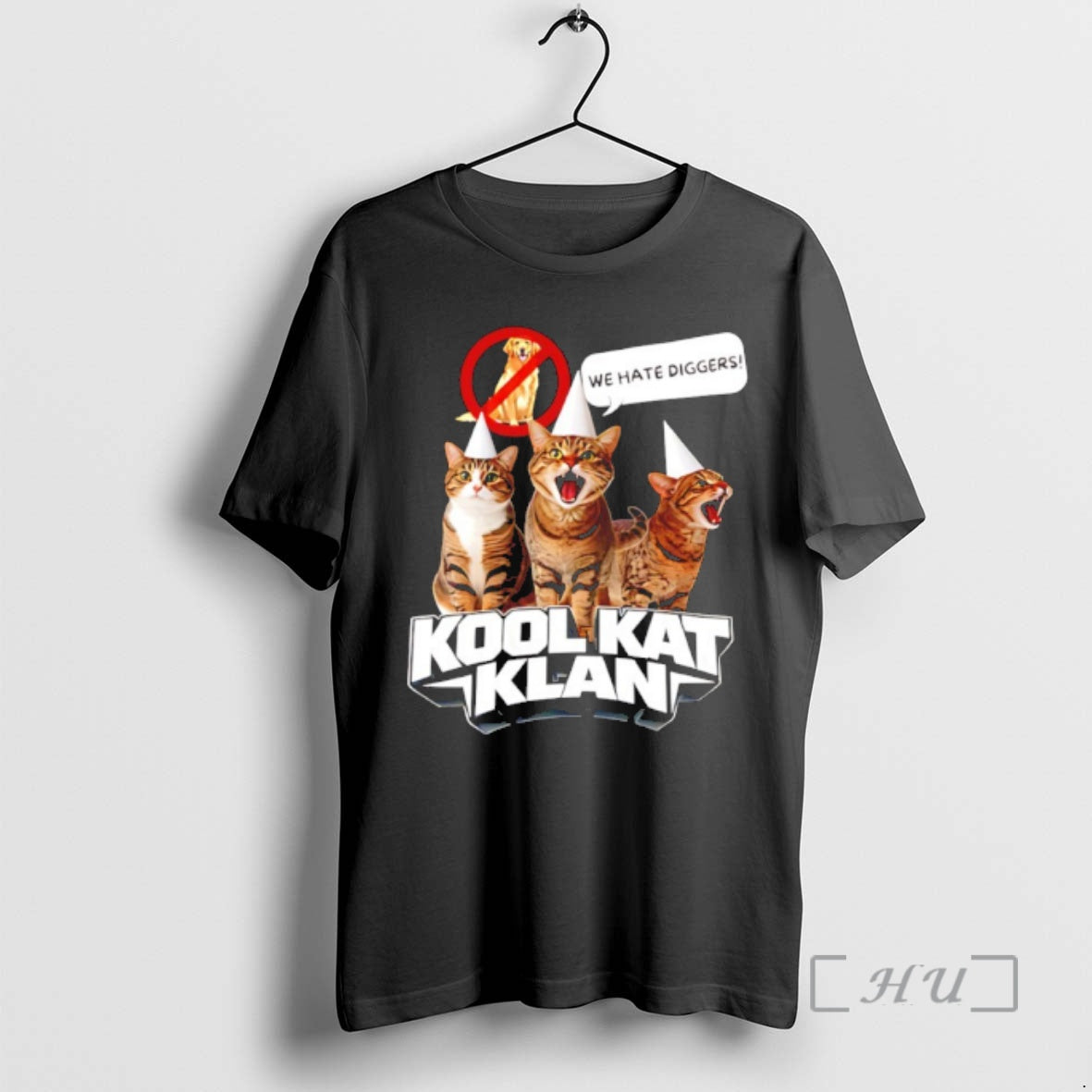 Officials Cat Kool Kat Klan We Hate Diggers Funny T-Shirts, Hoodie, Sweatshirt | PrintMintTees.com