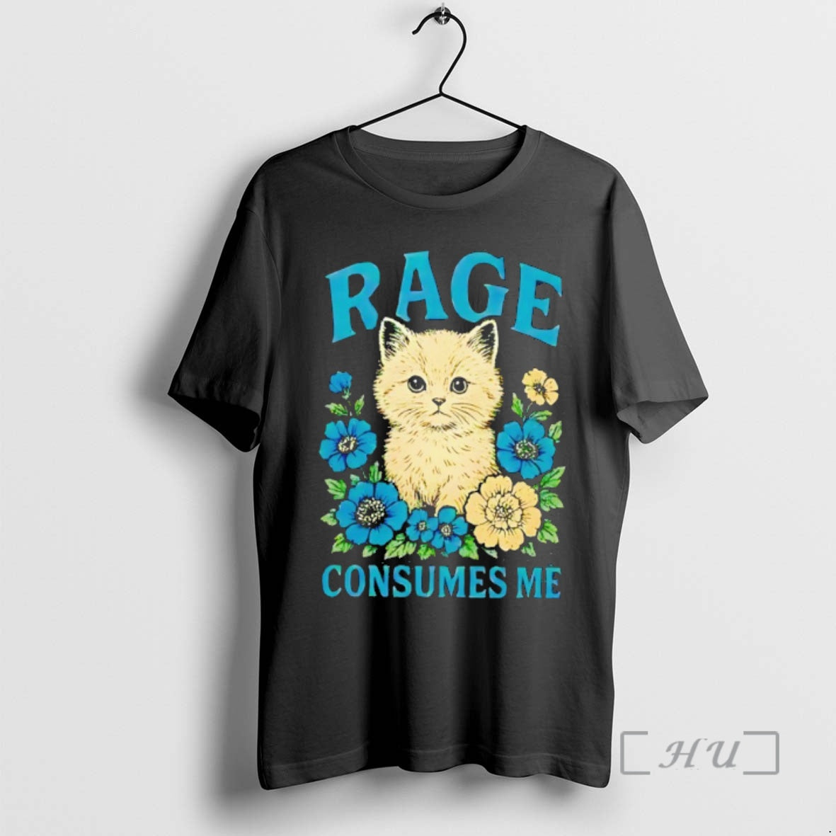 Officials Cat Rage Consumes Me Vintage T-Shirts, Hoodie, Sweatshirt | PrintMintTees.com