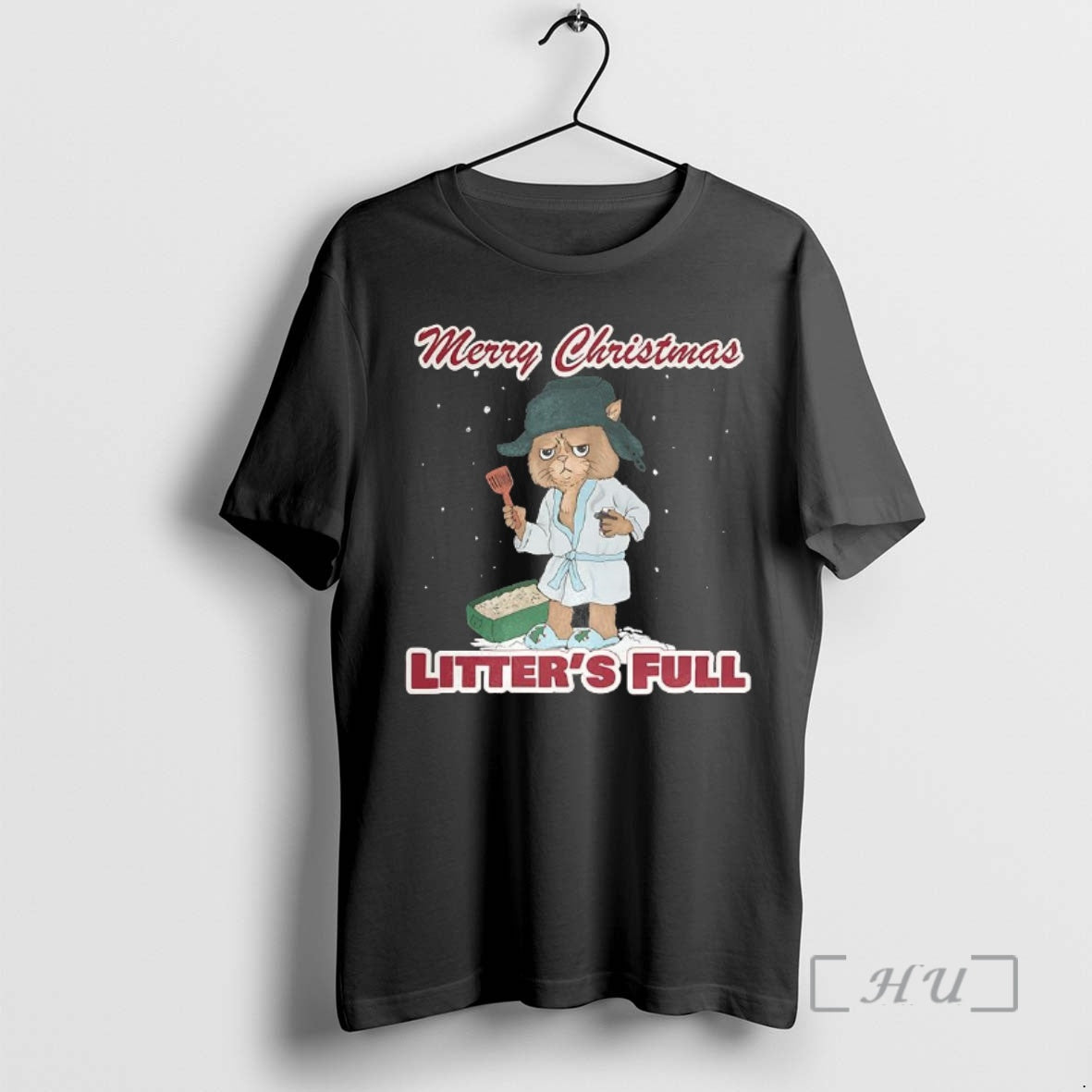 Officials Cat Scowled Litters Full Merry Christmas T-Shirts, Hoodie, Sweatshirt | PrintMintTees.com