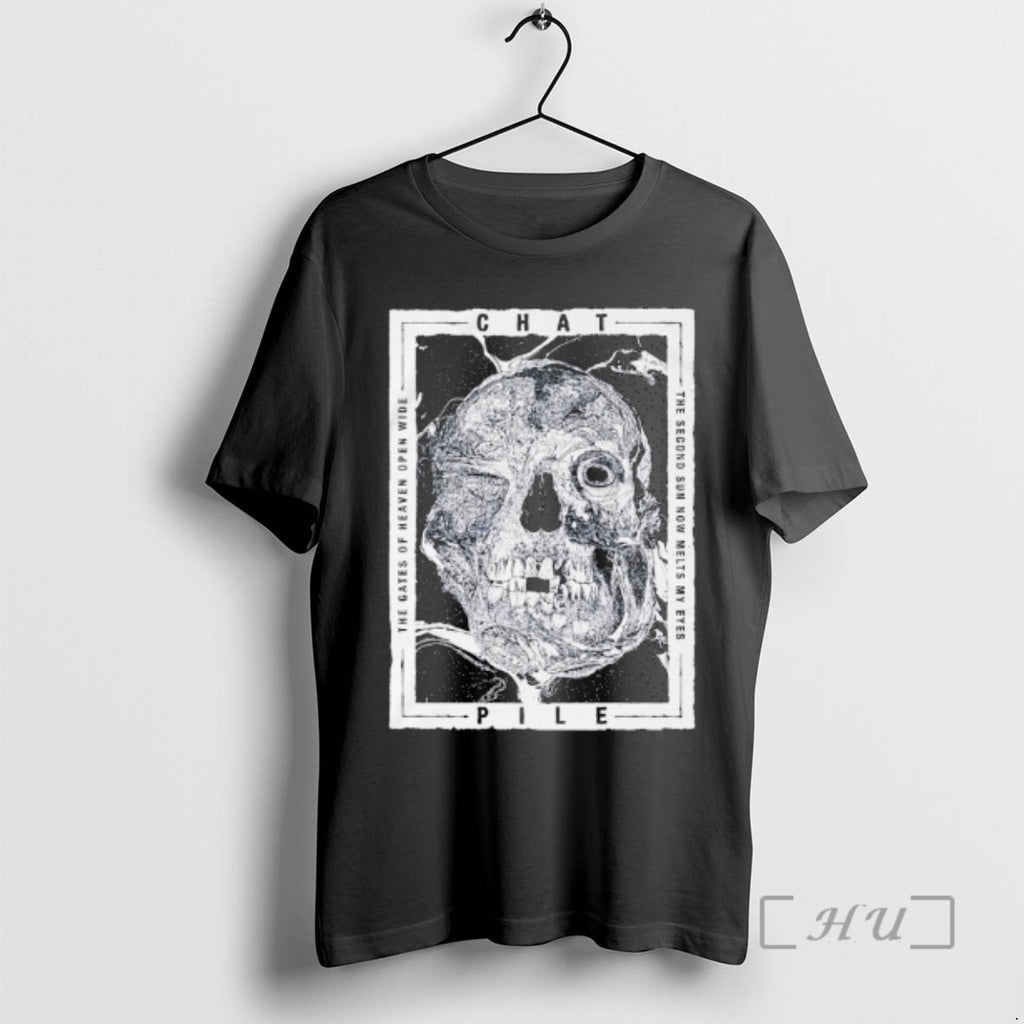 Officials Chat Pile Black Second Sun Skull T-Shirts, Hoodie, Sweatshirt | PrintMintTees.com