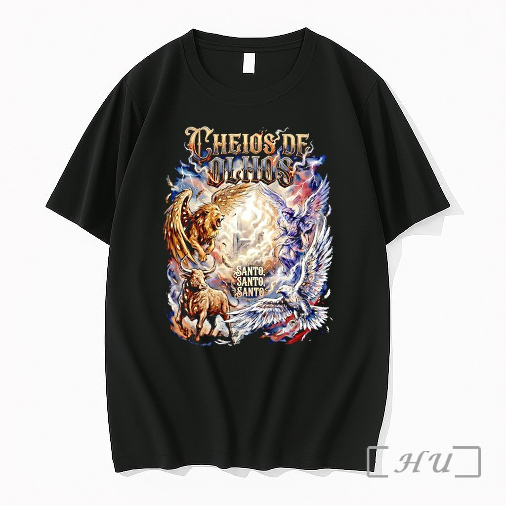 Officials Cheios De Olhos Santo Santo Santo Premium T Shirts Sweater Hoodie Jpg