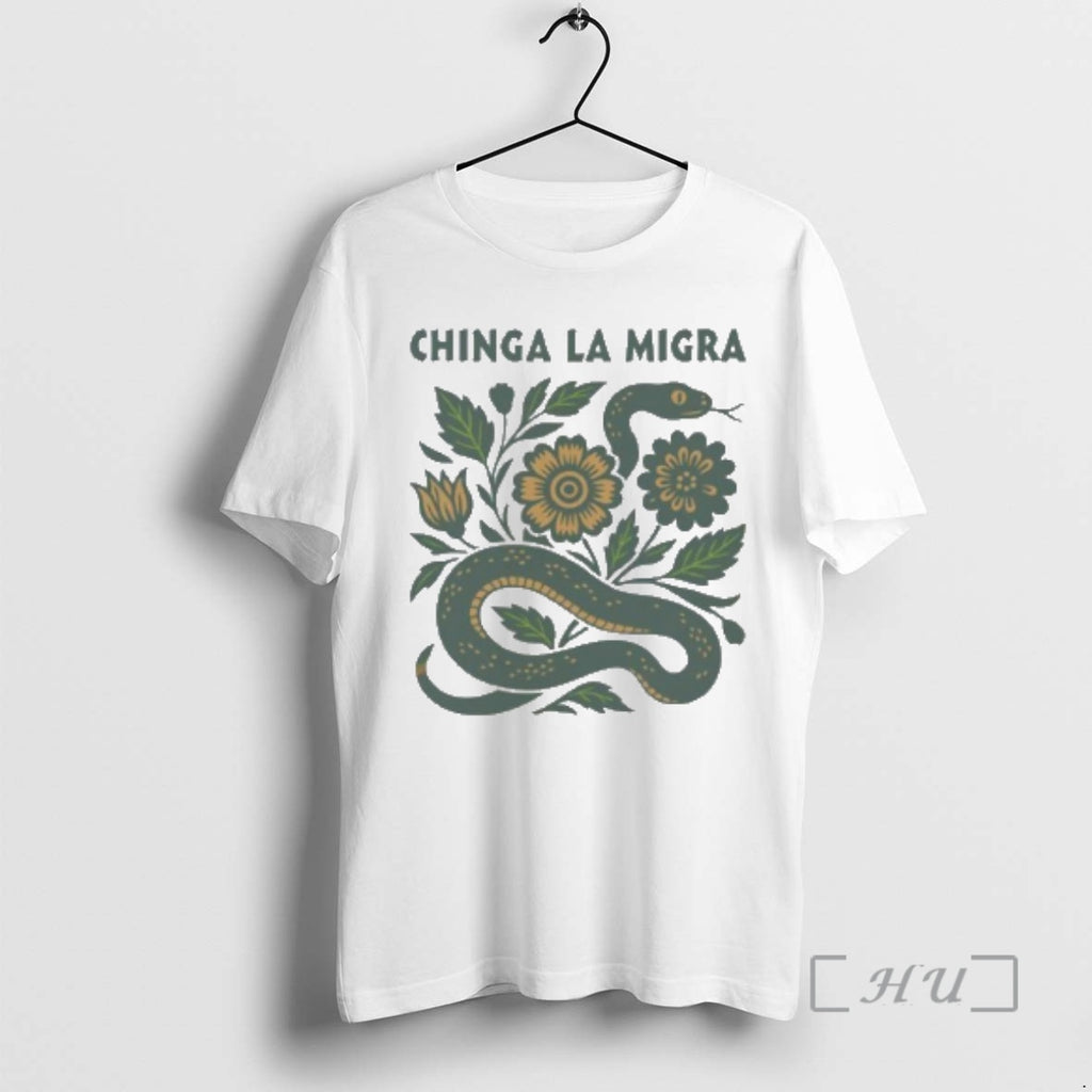Officials Chinga La Migra Snake T-Shirts, Hoodie, Sweatshirt | PrintMintTees.com