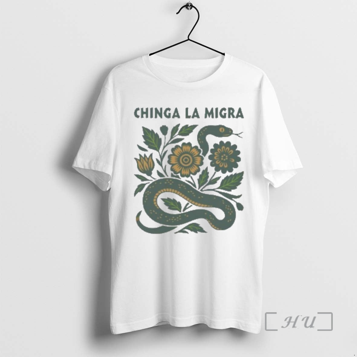 Officials Chinga La Migra Snake T-Shirts, Hoodie, Sweatshirt | PrintMintTees.com