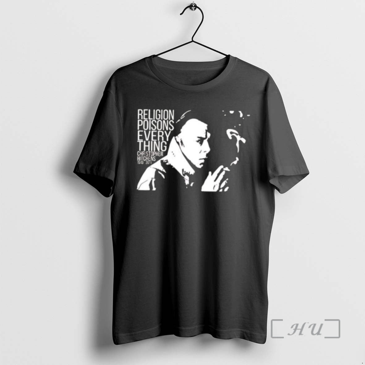 Officials Christopher Hitchens Relegion Poisons Everything T-Shirts, Hoodie, Sweatshirt | PrintMintTees.com