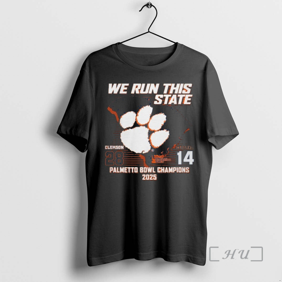 Officials Clemson Tigers 2025 Palmetto Bowl Champions Score T-Shirts, Hoodie, Sweatshirt | PrintMintTees.com