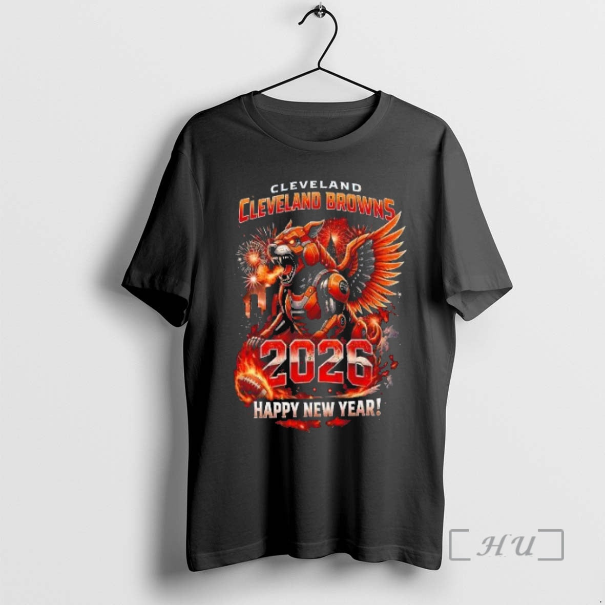 Officials Cleveland Browns Happy New Year 2026 Two Side A1 T-Shirts, Hoodie, Sweatshirt | PrintMintTees.com