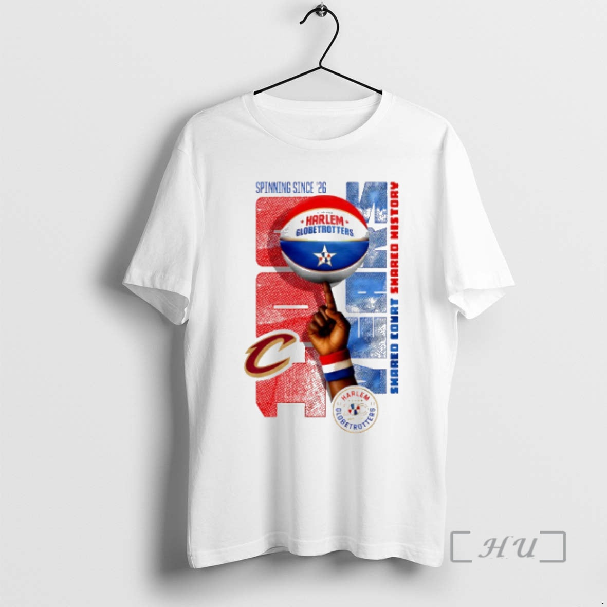Officials Cleveland Cavaliers X Harlem Globetrotters Spinning Since 26 T-Shirts, Hoodie, Sweatshirt | PrintMintTees.com