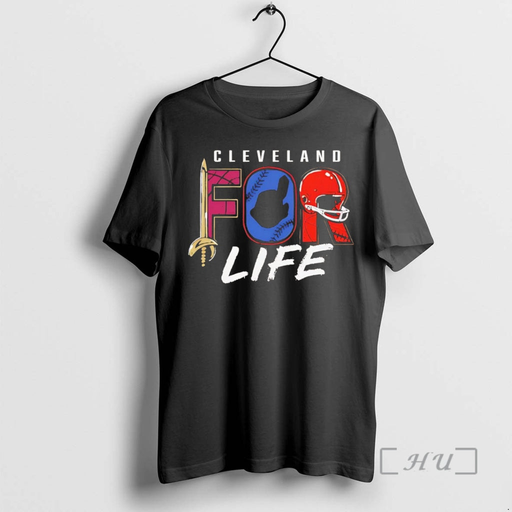 Officials Cleveland Sports Teams For Life Christmas Chriast T-Shirts, Hoodie, Sweatshirt | PrintMintTees.com