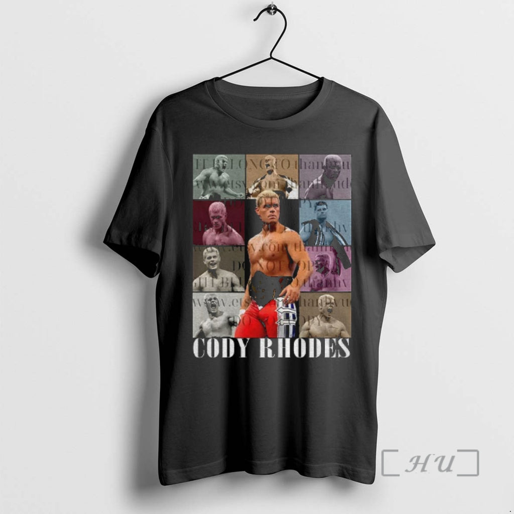 Officials Cody Rhodes Wrestlemania Eras Tour Graphic T-Shirts, Hoodie, Sweatshirt | PrintMintTees.com