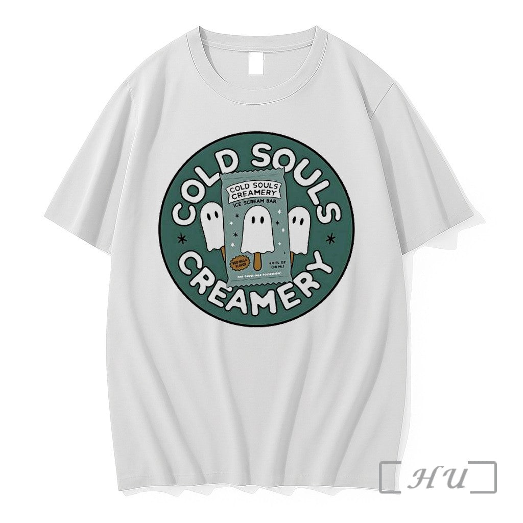 Officials Cold Souls Creamery Flavor Ice Scream Bar Boo Nilla Logo Premium T Shirts Sweater