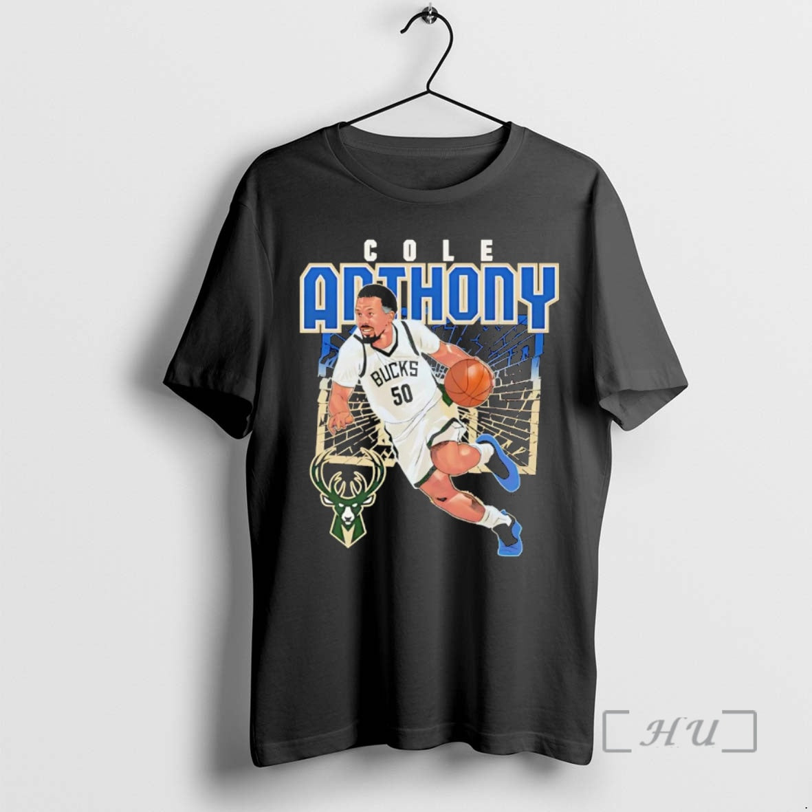 Officials Cole Anthony Backboard Shattering Milwaukee Bucks T-Shirts, Hoodie, Sweatshirt | PrintMintTees.com