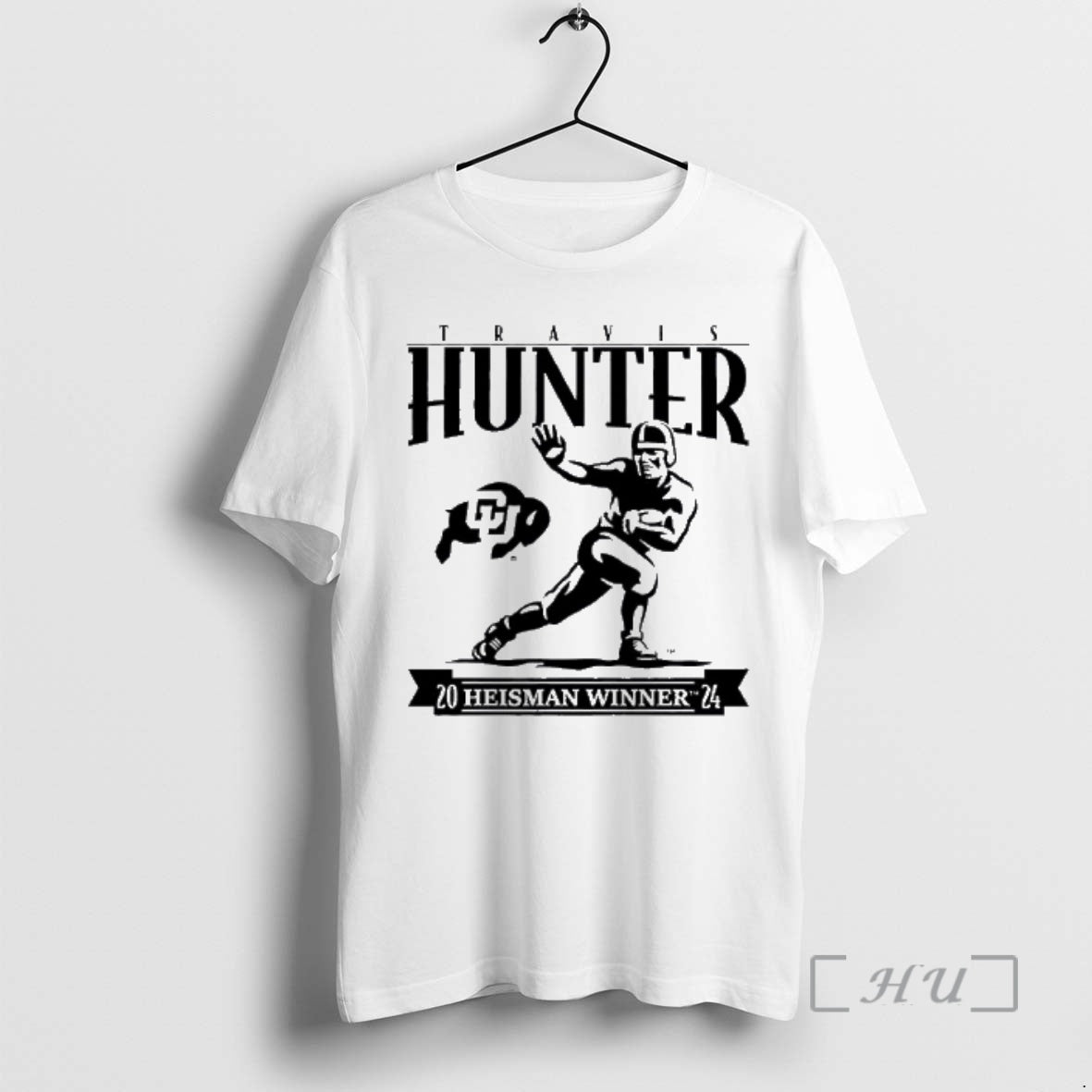 Officials Colorado Football Travis Hunter Heisman Trophy T-Shirts, Hoodie, Sweatshirt | PrintMintTees.com