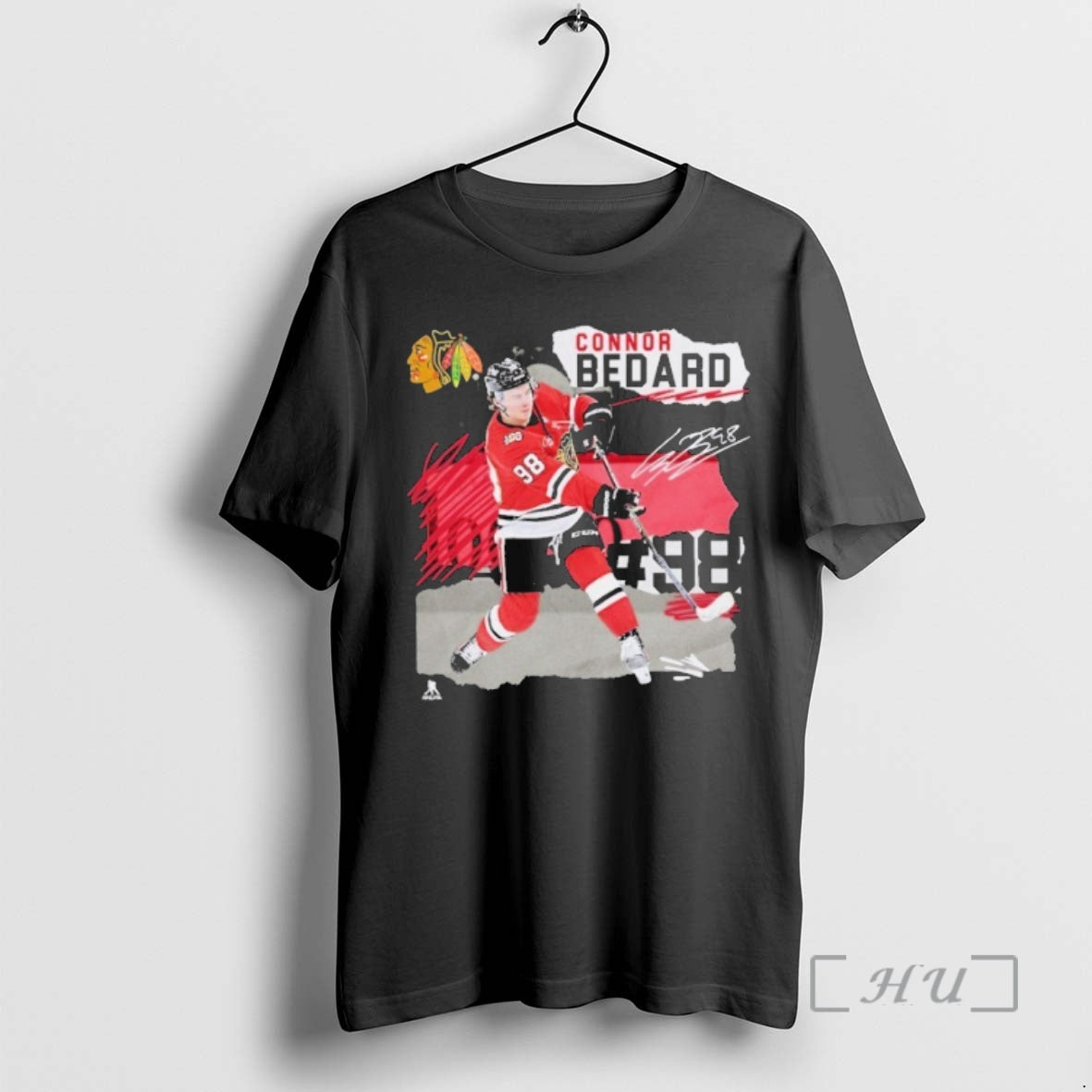 Officials Connor Bedard Chicago Blackhawks Fresh Ice T-Shirts, Hoodie, Sweatshirt | PrintMintTees.com