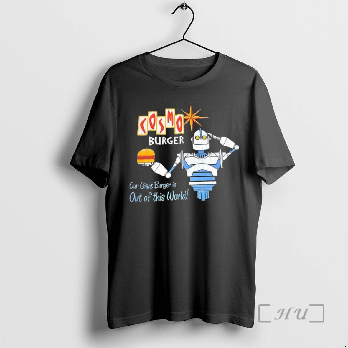 Officials Cosmo Burger Our Giant Burger Is Out Of This World Premium T Shirts Sweater Hoodie, Sweatshirt | PrintMintTees.com