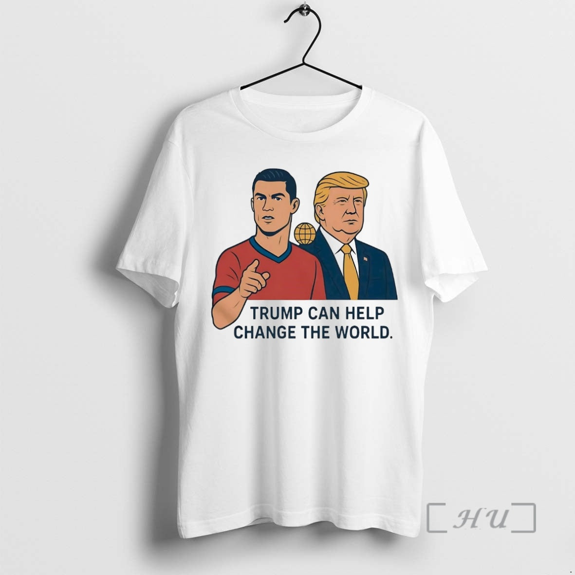 Officials Cristiano Ronaldo Trump Can Help Change The World T-Shirts, Hoodie, Sweatshirt | PrintMintTees.com