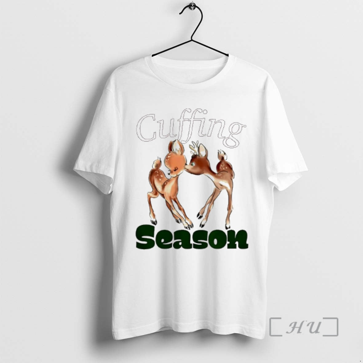 Officials Cuffing Season Deer Christmas T-Shirts, Hoodie, Sweatshirt | PrintMintTees.com