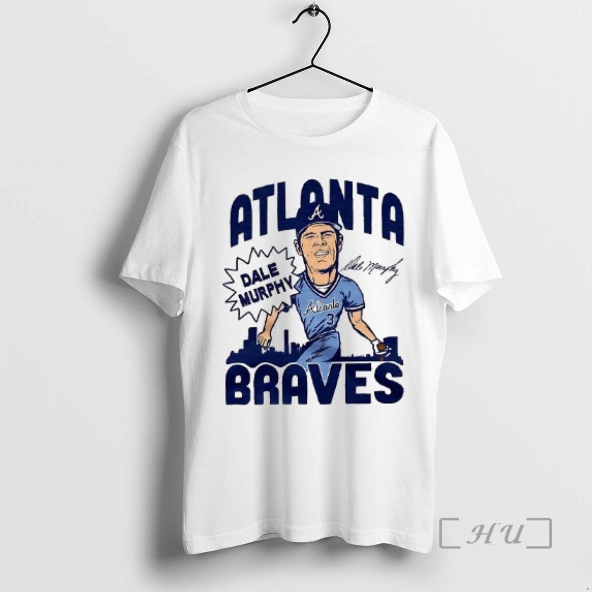 Officials Dale Murphy Atlanta Braves Baseball Signature Caricatures Woman T-Shirts, Hoodie, Sweatshirt | PrintMintTees.com