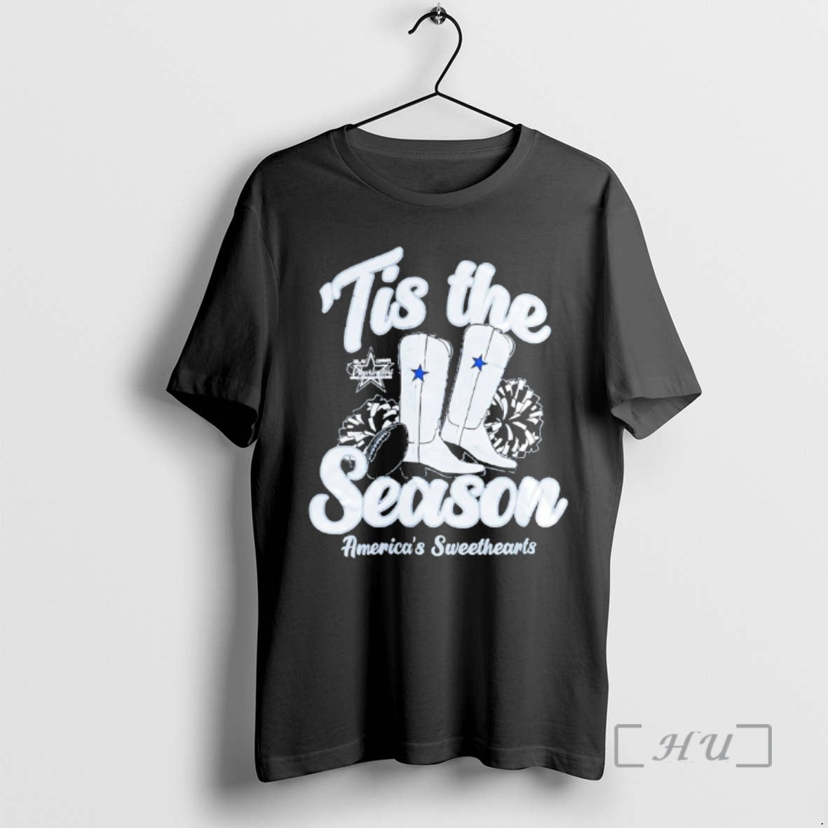 Officials Dallas Cowboys Tis The Season Americas Sweethearts 2025 T-Shirts, Hoodie, Sweatshirt | PrintMintTees.com