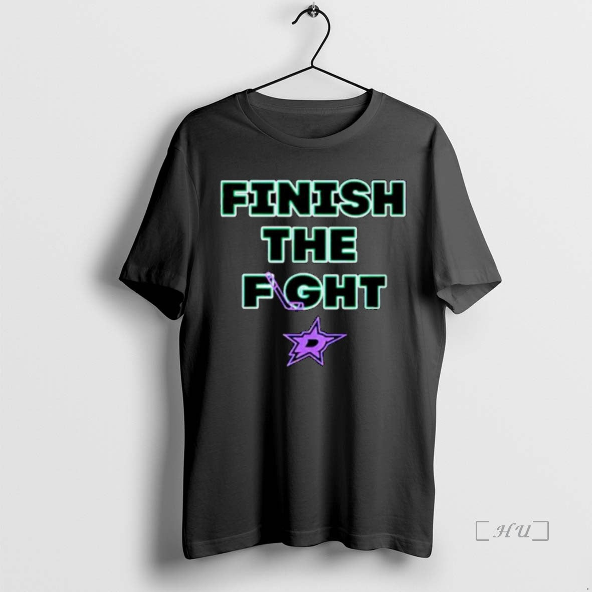 Officials Dallas Star Finish The Fight Ornaments T-Shirts, Hoodie, Sweatshirt | PrintMintTees.com
