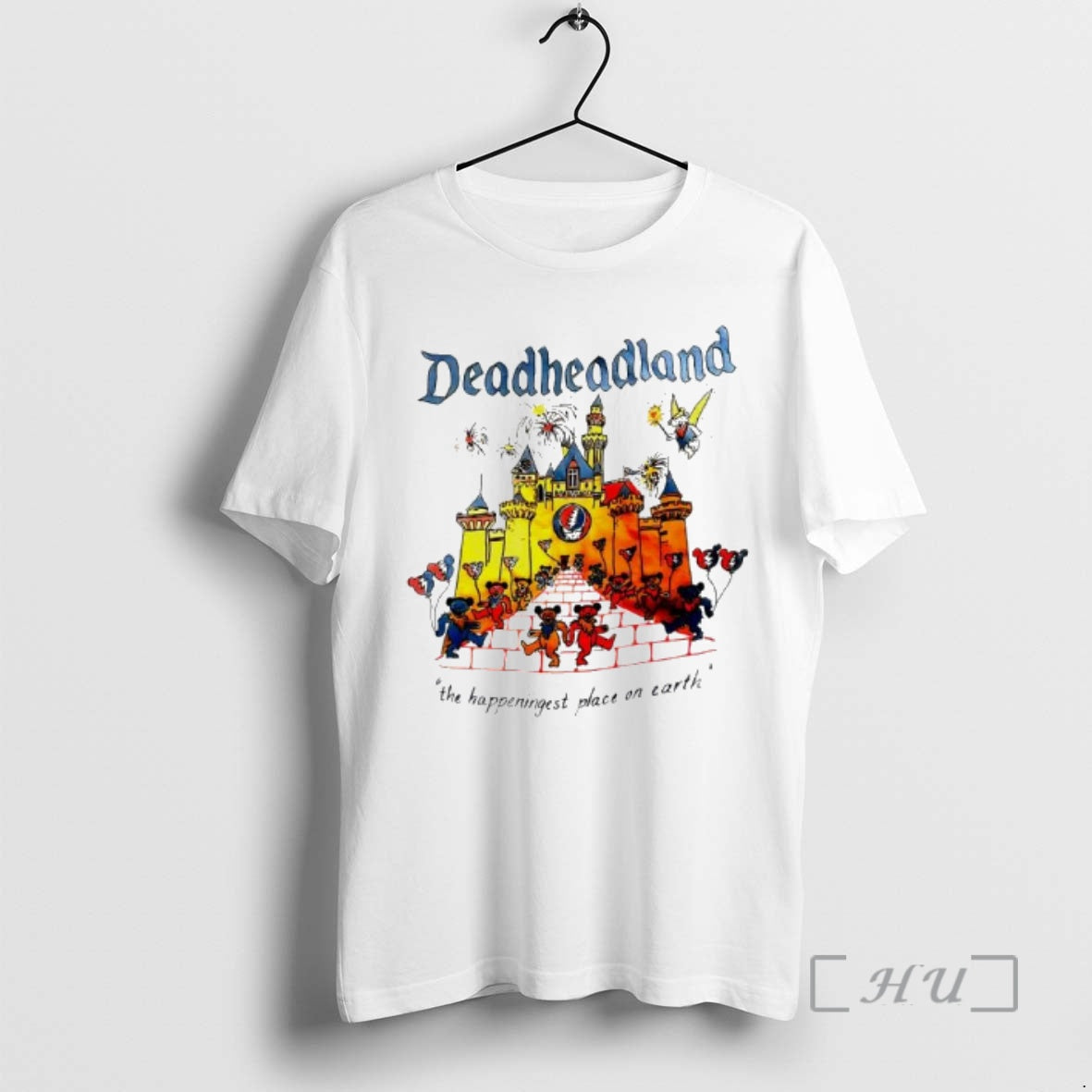 Officials Deadheadland Grateful Dead The Happeningest Place On Earth T-Shirts, Hoodie, Sweatshirt | PrintMintTees.com