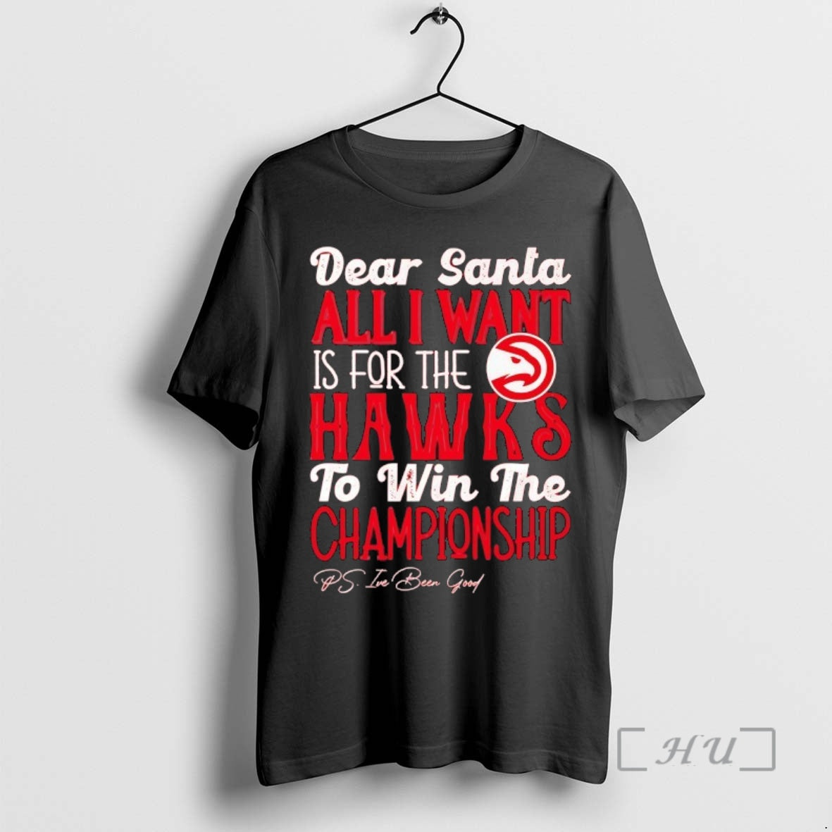 Officials Dear Santa All I Want Is For The Atlanta Hawks To Win The Championship T-Shirts, Hoodie, Sweatshirt