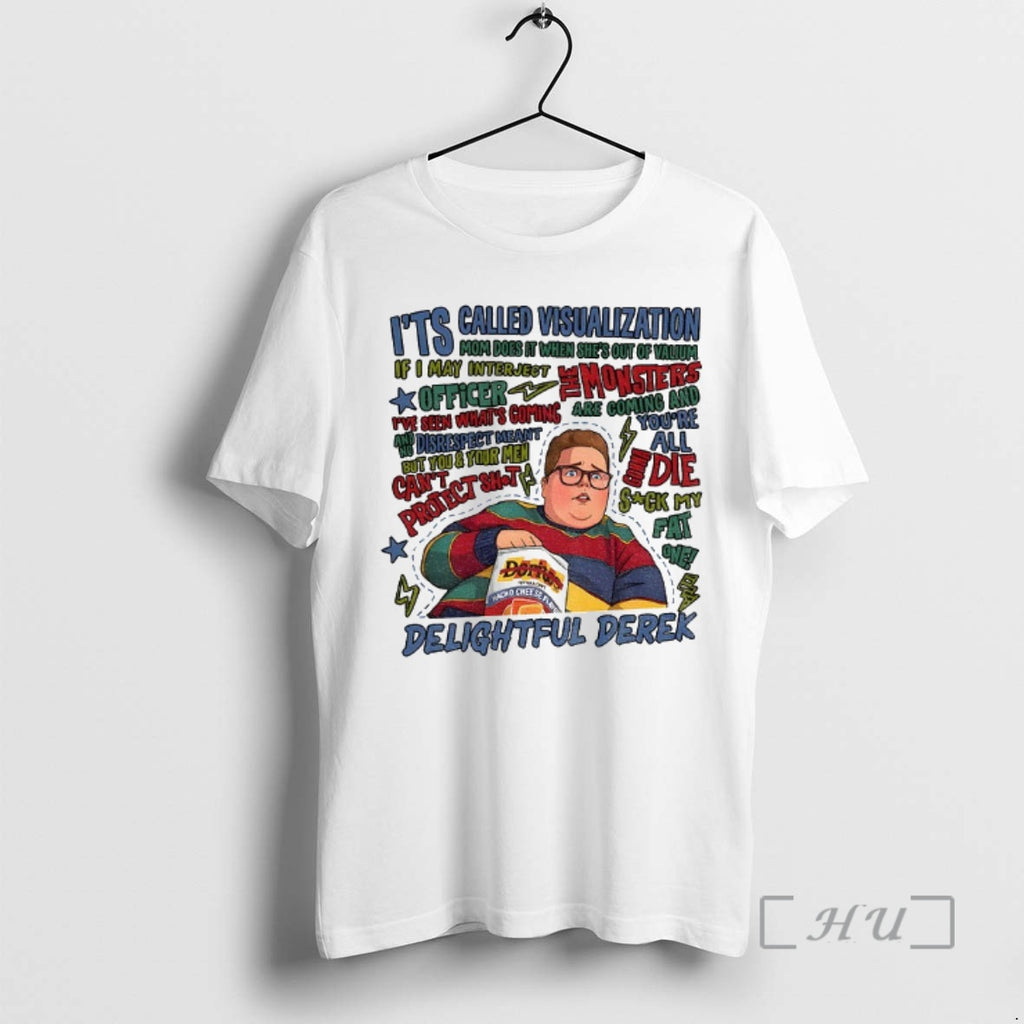 Officials Delightful Derek Fat Boy Funny Quotes T-Shirts, Hoodie, Sweatshirt | PrintMintTees.com